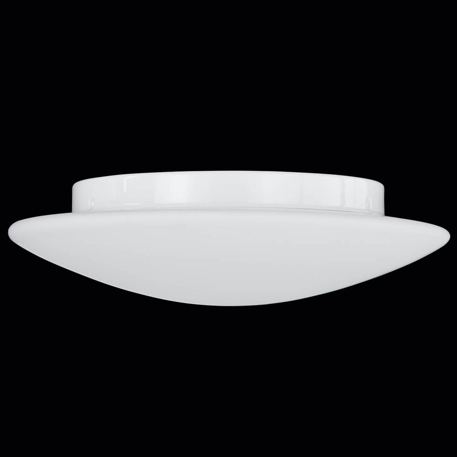 Hufnagel LED Deckenlampe JILL, dimmbar, weiß / opal, für Badezimmer, Glas, Design, LED Deckenleuchte