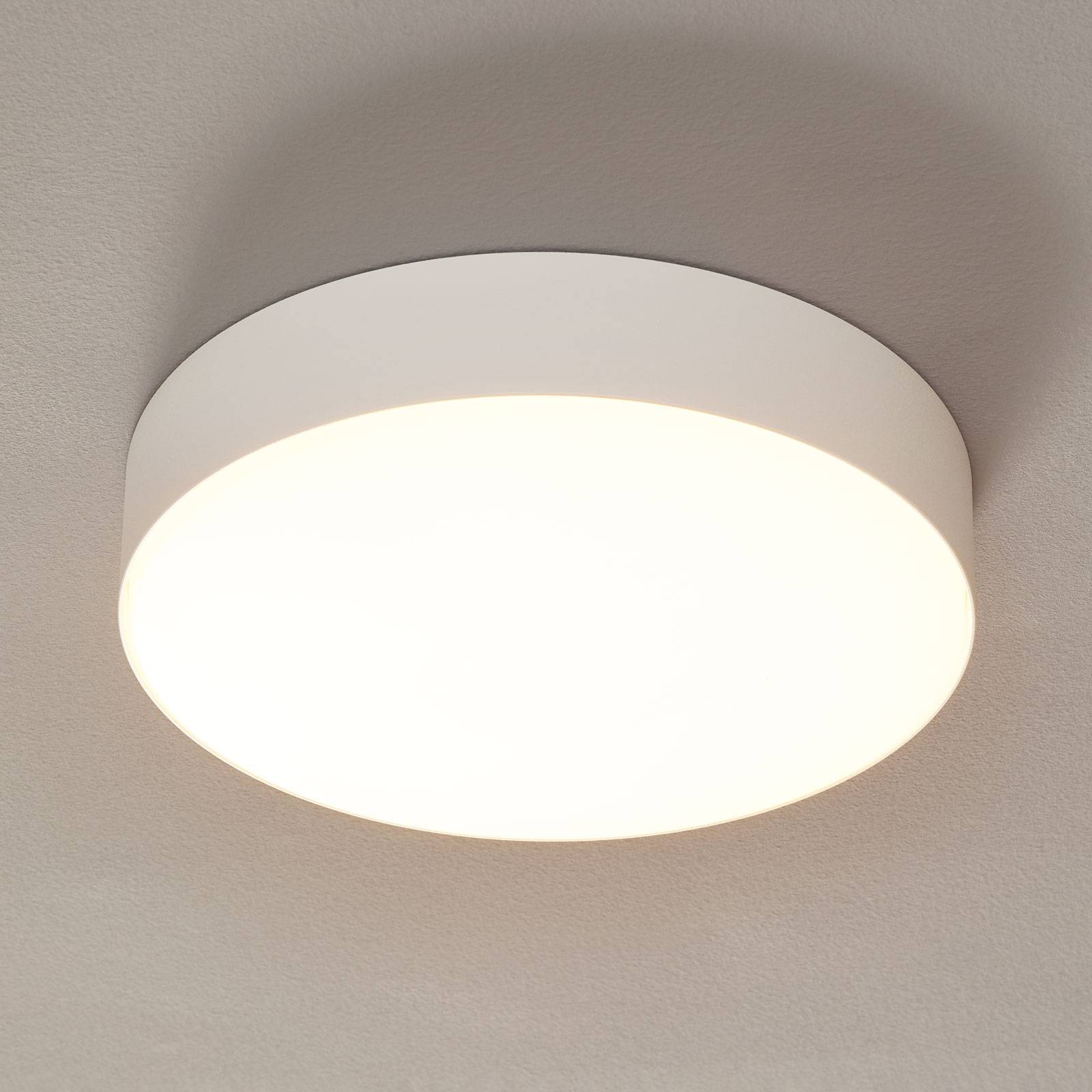 Wever & Ducré Lighting LED Deckenlampe Roby, dimmbar, weiß / opal, für Wohn- / Esszimmer, Kunststoff, Modern, LED Deckenleuchte