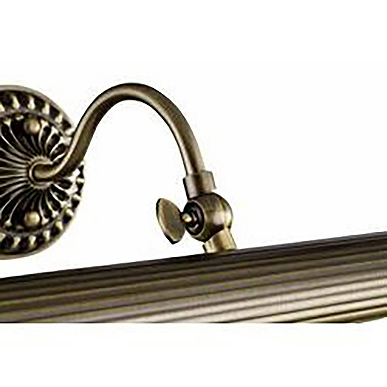 Maytoni Renoir Bilderleuchte, bronze, antike Optik Renoir, dimmbar, bronze / altmessing, für Wohn- / Esszimmer, Metall, Antik, Wandleuchte, Wandlampe Innen