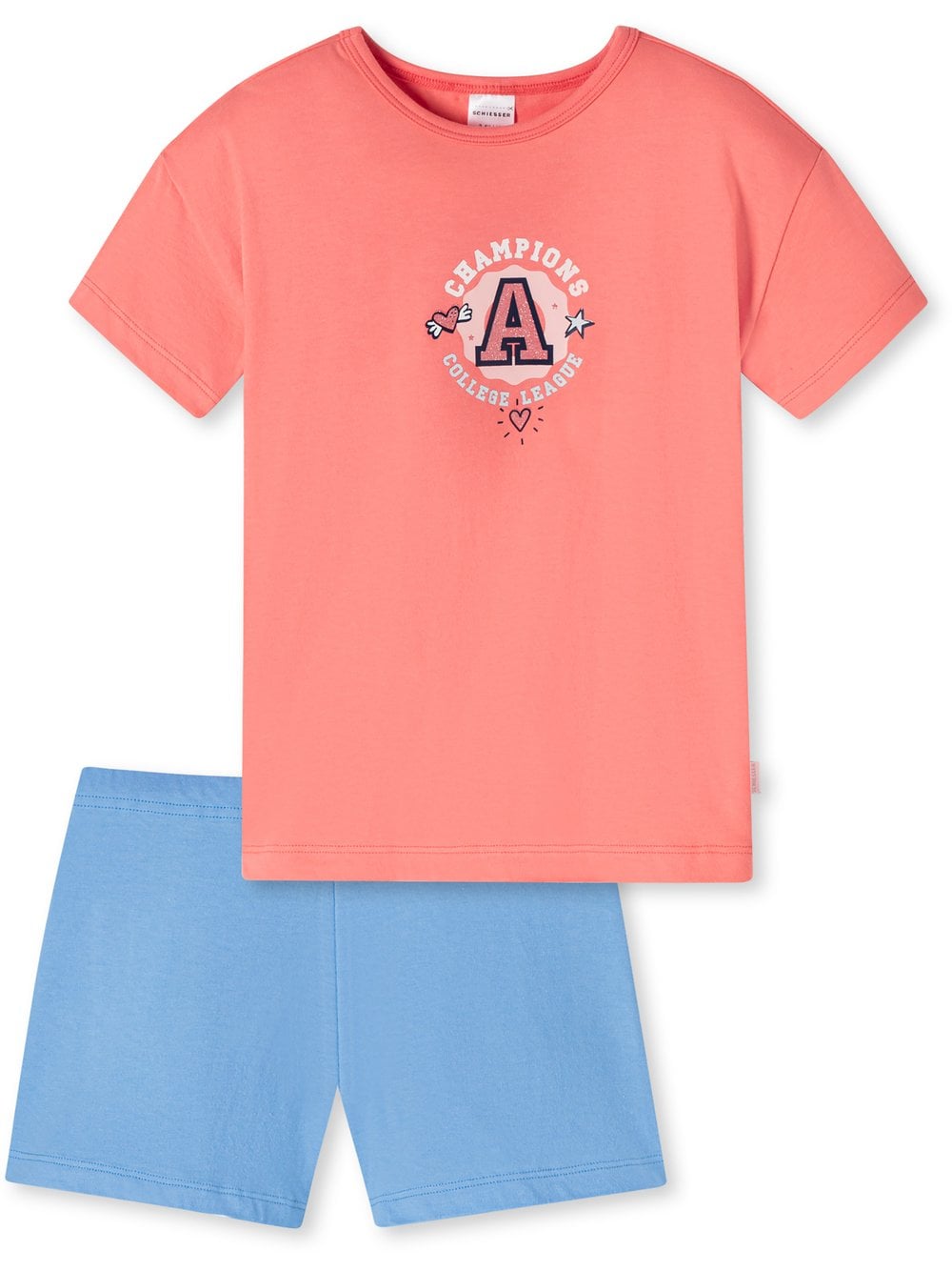 Schiesser Pyjama Mädchen koralle, 92 Image