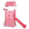 Radio Flyer Play & Fold Away Princess Castle Slide Toddler Playhouse Pink