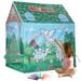 SUPER JOY DIY Dinosaurs Playhouse Tent for Kids Washable DIY Graffiti Tent with 12 Color Pens for Indoor and Outdoor Kids Play House Birthday Christmas Gift Toy