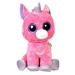 TY Beanie Boos - MAGIC the Pink Unicorn (Glitter Eyes) (Regular Size - 6 Plush) BONUS 1 FUN CHOPS