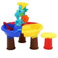 Beach Table Toy 1 Set Funny Beach Plaything Toy Kit Sand Plaything Table Kids Educational Toy