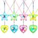 16 Pcs Couple Toys Ornament for Girls Gift Gifts Children s Birthday Guests Lovers LED Light Necklaces Kids Glow Pendant