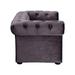 the dachshund collection velvet upholstered handmade elevated sofa pet dog bed gray