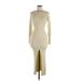Jacquemus Casual Dress - Sweater Dress: Ivory Dresses - Women's Size 34