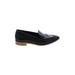 Everlane Flats: Loafers Chunky Heel Classic Black Print Shoes - Women's Size 9 1/2 - Almond Toe