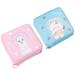 2Pcs Sanitary Napkin Storage Bag Menstrual Pad Zipper Bag Portable Sanitary Napkin Pouch