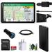 Garmin Dezl OTR710 GPS Truck Navigator 7 Dispaly-Custom Truck Routing High-Resolution Birdseye Satellite Imagery Commercial GPS Navigation For Semi Trucker Drivers Bundle With 32GB SD Card and more