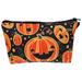 BESTONZON 1Pc Decorative Halloween Cosmetcs Bag Multi-purpose Halloween Makeup Bag