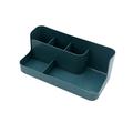 TUTUnaumb Desktop Divided Cosmetics Storage Box Debris Sorting Box Storage Basket Large Plastic Snacks Household Kitchen Storage Box Home Kitchen Storage Organizers on -Blue