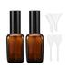 1 Set 50ml Portable Travel Bottle Lotion Spray Empty Glass Bottle Press Spray Bottle with Funnel Dropper for Home Travel