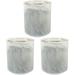 Set of 3 Storage Bin Multi-function Utensil Holder Makeup Marbling Pen Organizer Retro Dresser Small and Fresh Desktop