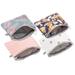 4 Pcs Sanitary Napkin Case Menstrual Cup Pouch Cosmetic Bag Container Organizer Bags for Travel Miss Girl