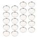 200 Pcs Eye Shadow Disk Eyeshadow DIY Cosmetic Pallet Handayan Lipstick Makeup Pans Metal Trays Makeup Supplies Miss