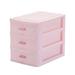 Desktop Storage Box Drawer-type Box Multi-layer Jewelry Case for Girl