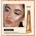 Daqian Highlighter Makeup & Blush Stick - Blush & Makeup. Cream Blush & Highlighter Makeup In Double Ended Stick. Makeup Highlighter & Color for Face Blush Makeup Cream Blush Stick