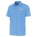 Men's Antigua Light Blue Tampa Bay Rays Relic Polo