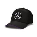 Mercedes AMG Petronas F1 2024 Lewis Hamilton Kappe – Schwarz