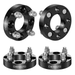 KTENME 1 inch Golf Cart Wheel Spacers 2 Pcs 4x4 to 4x4 Wheel Spacers fits EZ GO Fits EZGO Fits Club Car Golf Cart 66mm Overall Width