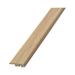 Bathlyn European Oak 0.31 in. T x 1.38 in. W x 94.5 in. L Vinyl End Cap Molding - 0.31 in. T x 1.38 in. W x 94.5 in. L American Hickory