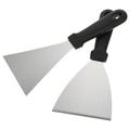 2 Pcs Cooking Spatula Griddle Accessories Scoop Shovel Grilling Slant Scraper Pie Kitchen Shovels