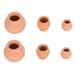 Mini Thumb Planter Outdoor Succulent Planters Clay Pots for Plants 4 Inch Small Flowerpot 6 Pcs