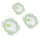 Simple Heating Lids Food Container Seal Cover 6 Pcs Fresh Bowl Plastic Covers Durable Fresh-keeping Convenient