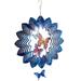 Delicate Yard Butterfly Wind Chime Metal Garden Pendant Butterfly Wind Chime for Garden