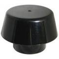 FloPlast Ring Seal Soil Vent Cowl - 110mm Black