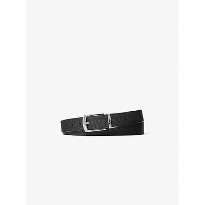 Michael Kors Reversible Signature Logo Belt Black One Size