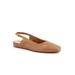 Women's Vittoria Sling Back Flat by SoftWalk in Tan (Size 5 M)