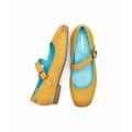 Pink Nubuck Strap Flat Shoes Women's | Size 4.5 | Reeve 2 Moshulu