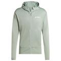 adidas Terrex - Terrex Xperior Light Fleece Hooded Jacket - Fleece jacket size XXL, grey