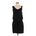 Theory Cocktail Dress - Party Cowl Neck Sleeveless: Black Solid Dresses - Women's Size 4