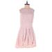 Karina Grimaldi Casual Dress: Pink Dresses - Women's Size Small