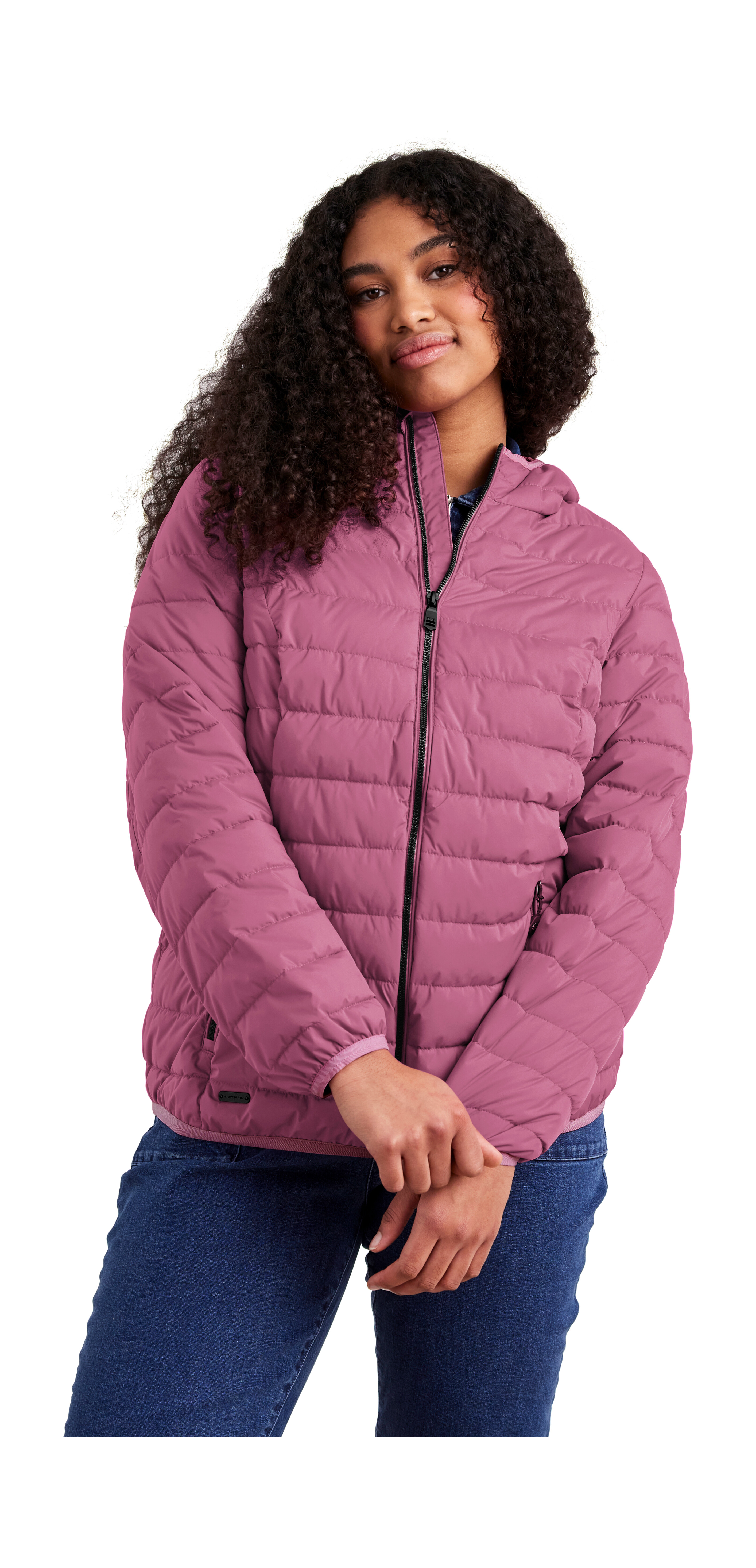 Steppjacke STOY "STS 3 WMN QLTD JCKT", Damen, Gr. 48, lila, Obermaterial: 100% Polyester;Futter: 100% Polyester;Füllung: 100% Polyester, Jacken Steppjacke, atmungsaktive, wasserabweisende Damen Steppjacke in großen Größen