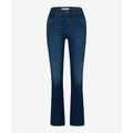 5-Pocket-Jeans BRAX "Style ANA S" Gr. 44K (22), Kurzgrößen, blau (dunkelblau) Damen Jeans 5-Pocket-Jeans