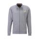 Sweatjacke HUGO UNDERWEAR "Linked Jacket Zip" Gr. XXL (56), grau (medium grey 036) Herren Sweatjacken