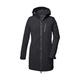 Softshellparka KILLTEC "KOS 41 WMN SFTSHLL PRK" Gr. 40, schwarz Damen Jacken Parkas