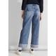 Comfort-fit-Jeans STREET ONE Gr. 26, Länge 28, blau (authentic light blue washed) Damen Jeans High-Waist-Jeans High Waist