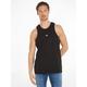 Tanktop TOMMY JEANS "TJM TANK TOP" Gr. L, schwarz (black) Herren Tops Ärmellose Shirts