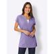 Longshirt "Longshirt" Gr. 54, lila (lavendel) Damen Shirts Longshirts