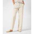 5-Pocket-Hose BRAX "STYLE MAINE" Gr. 46, Normalgrößen, beige (hellbeige) Damen Hosen 5-Pocket-Hosen