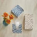 Set of 2 Thandie Watercolor Paper Napkins 8 - Buffet Napkin Indigo - Ballard Designs - Ballard Designs