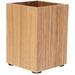 Wood Pen Holder Desk Pen Organizer Pen Storage Bucket Makeup Brush Holder Desk Pen Storage Bucket