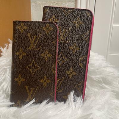 Louis Vuitton Cell Phones & Accessories | Authentic Louis Vuitton Phone Cases Bundle Of 2-Euc | Color: Brown | Size: Os