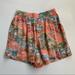 American Eagle Outfitters Shorts | American Eagle Nwt Tropical Shorts Pull On Short Flowy Casual Beach Size Xs | Color: Blue/Orange | Size: Xs
