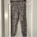 Athleta Pants & Jumpsuits | High Rise Athleta Leggings 7/8 Legging Purple Black White Size Xs | Color: Black/Purple | Size: Xs